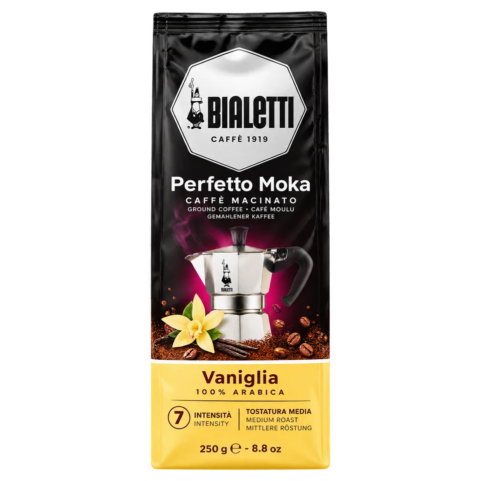 Paquete de Café Perfetto Moka Vaniglia