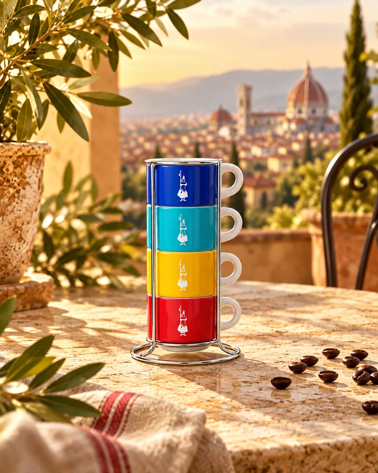 Tazas Apilables Color x4