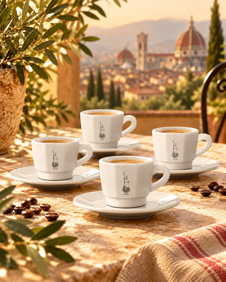 Tazas Perfetto Moka Blanco